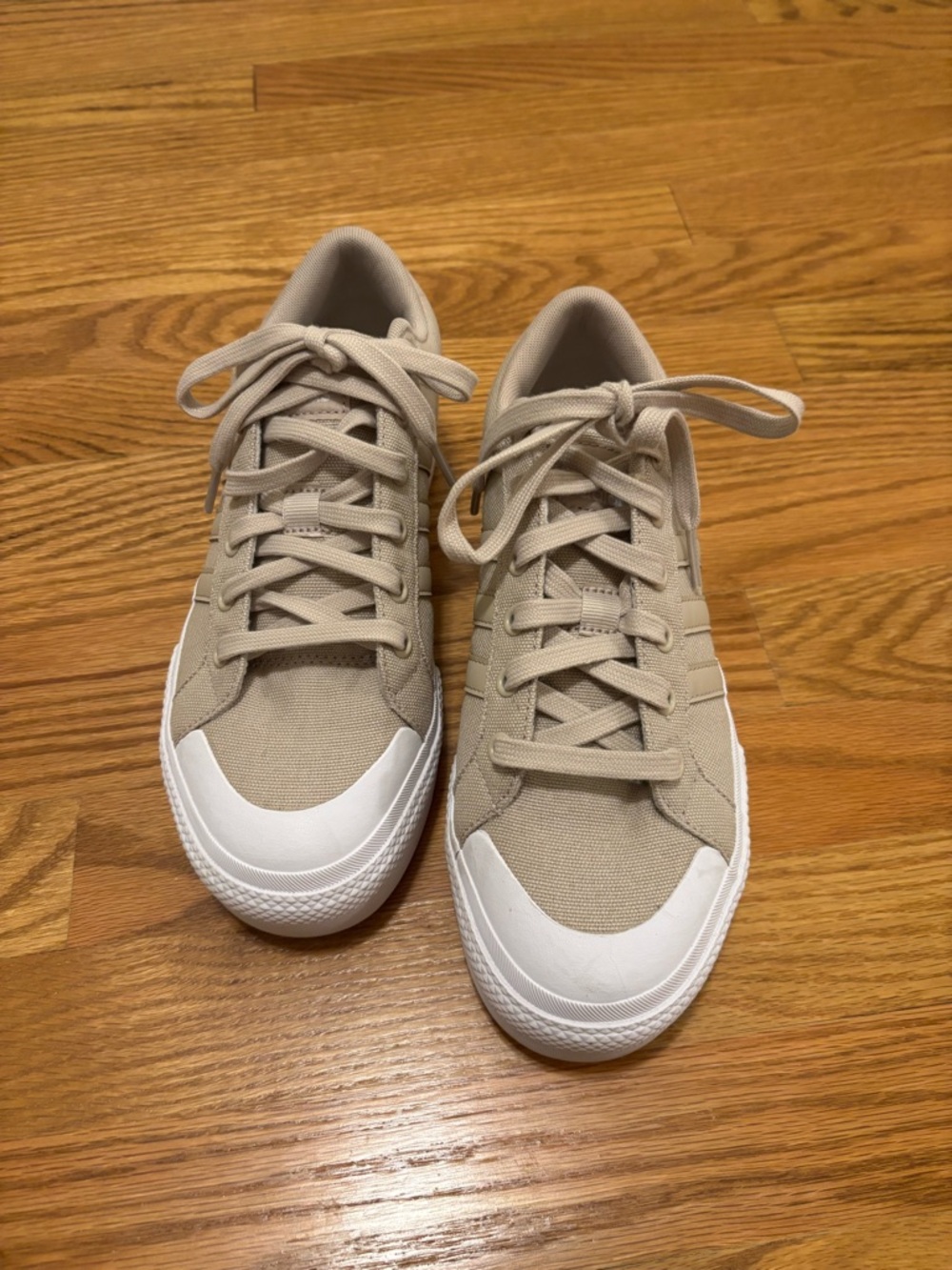 adidas Bravada 2.0 Canvas Platform Sneakers in clay brown